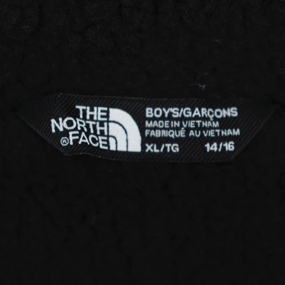 The North Face Boy's Fuzzy Lined Full Zip Water Resistant Jacket Coat XL